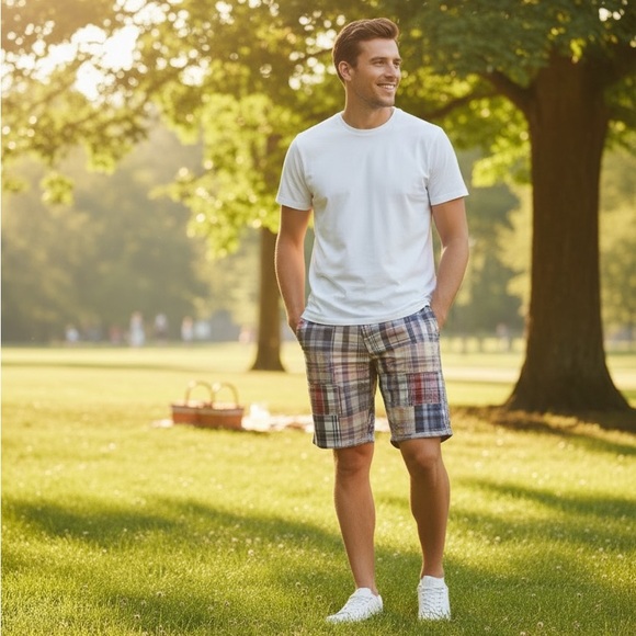 Polo Ralph Lauren Other - Polo Ralph Lauren plaid madras shorts size 36